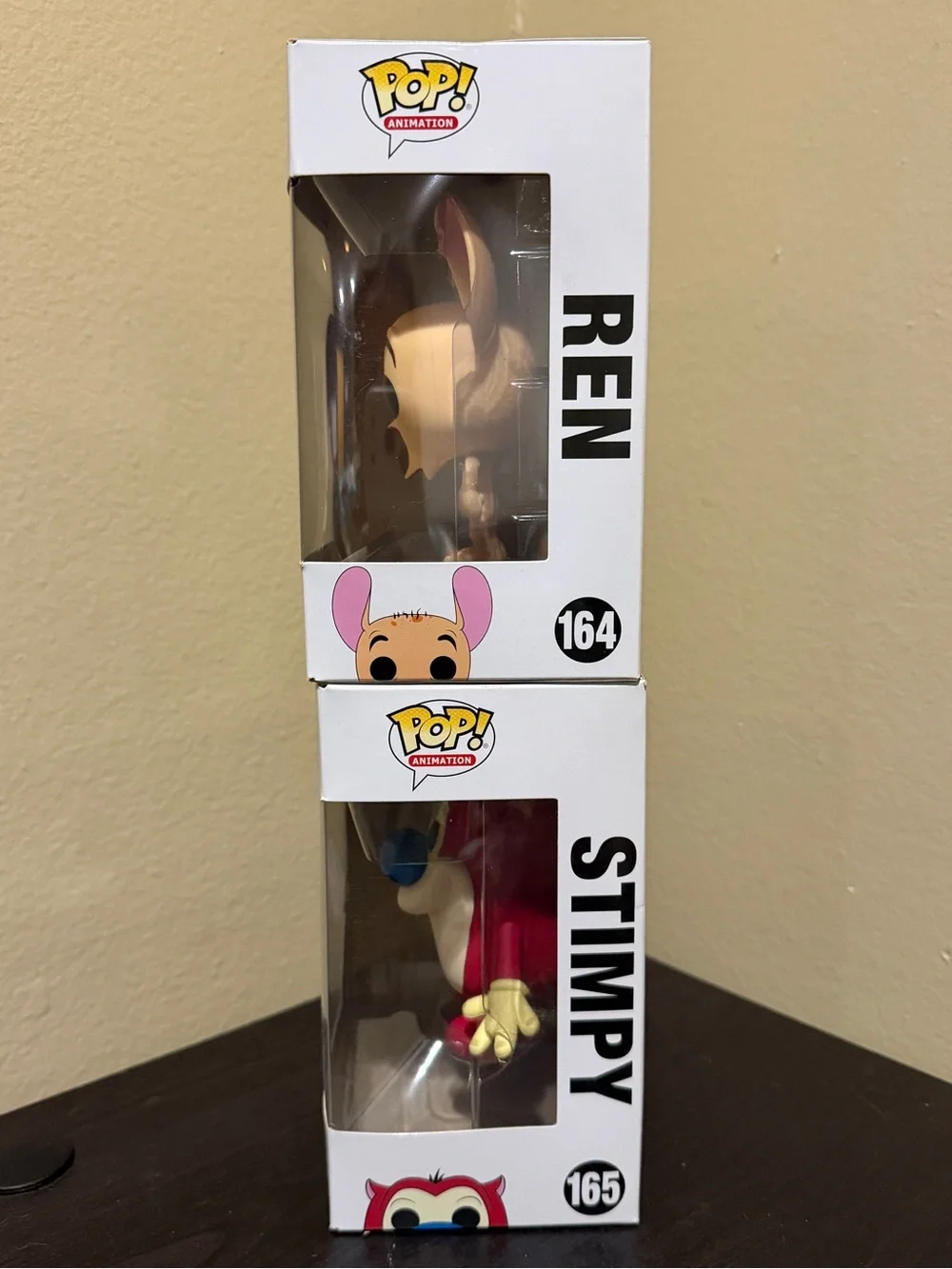 BNIB Funko Ren & Stimpy Pop! Vinyl Figures